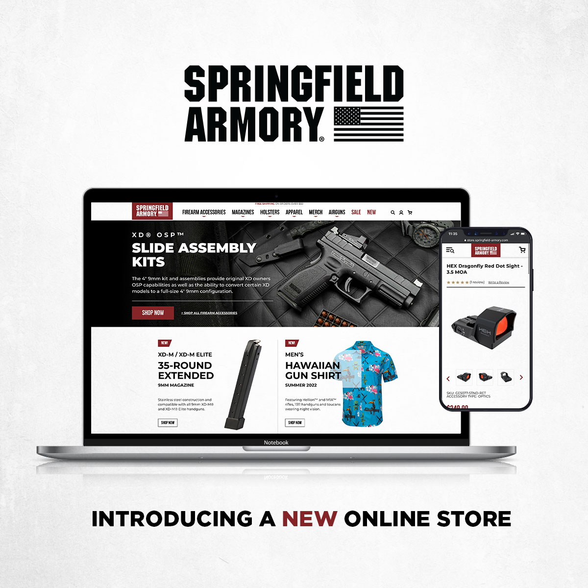 Springfield Armory® Launches Updated and Expanded Online Store for